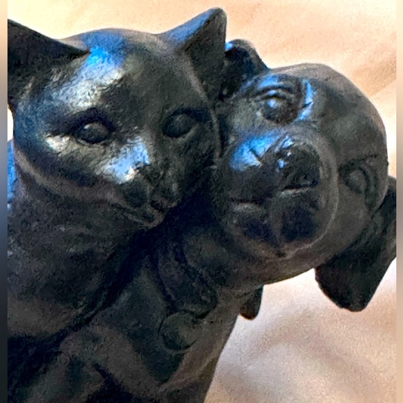 Shungite Crystal Cat Dog Love - Picture 2 of 3